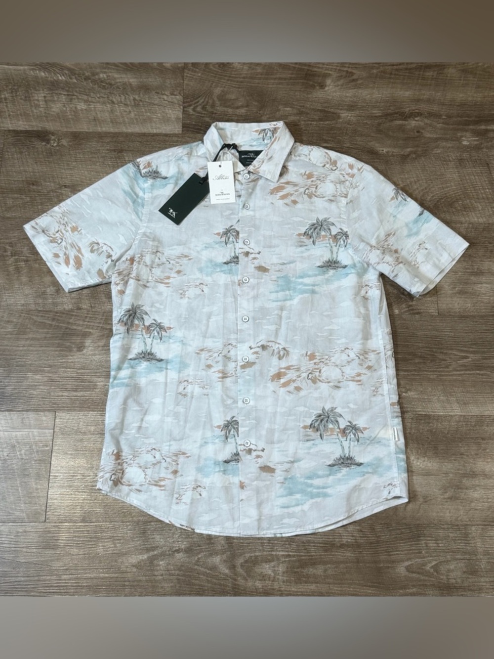 NWT RODD & GUNN Brash Tropical Short Sleeve Shirt Men’s Size M